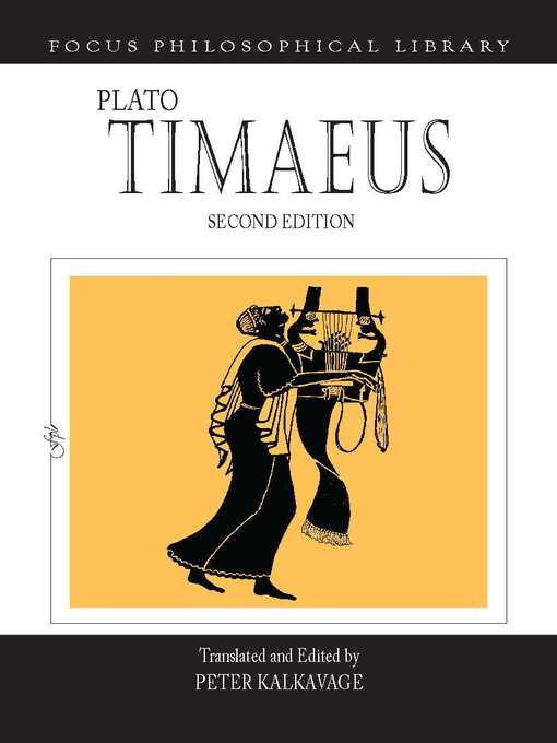Title details for Timaeus by Plato - Wait list